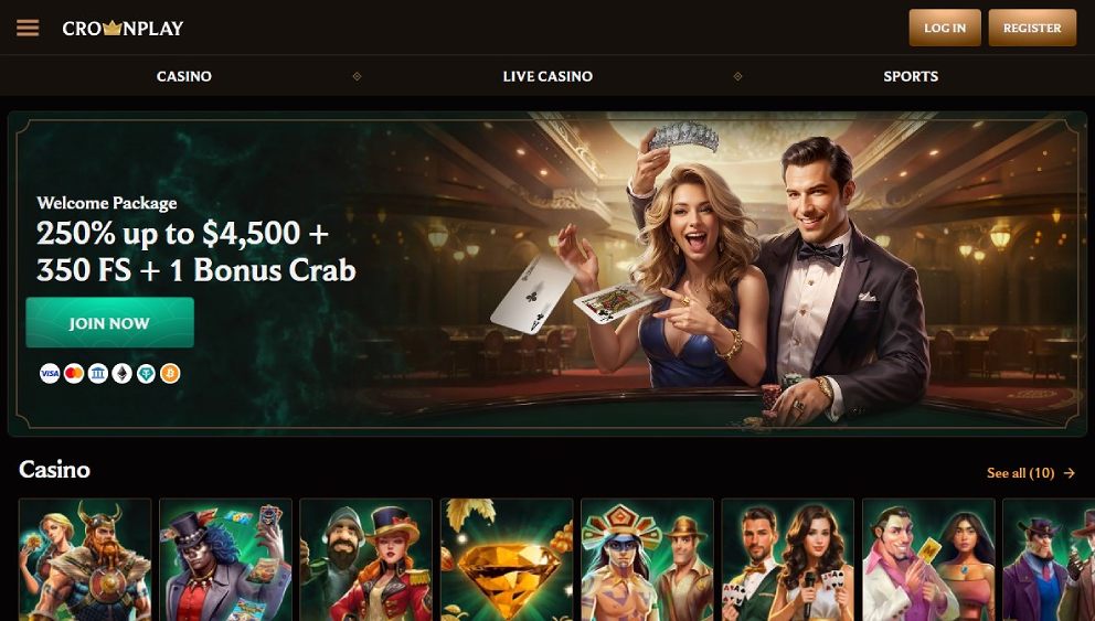 CrownPlay highest payout casino