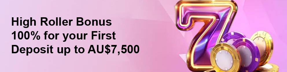 CrownSlots high roller bonus