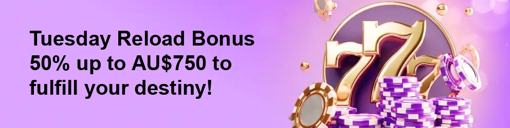 CrownSlots reload bonus