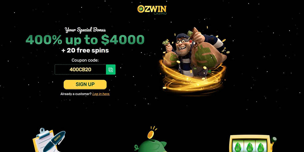 Ozwin fast payout and instant withdrawal casino for Australian players