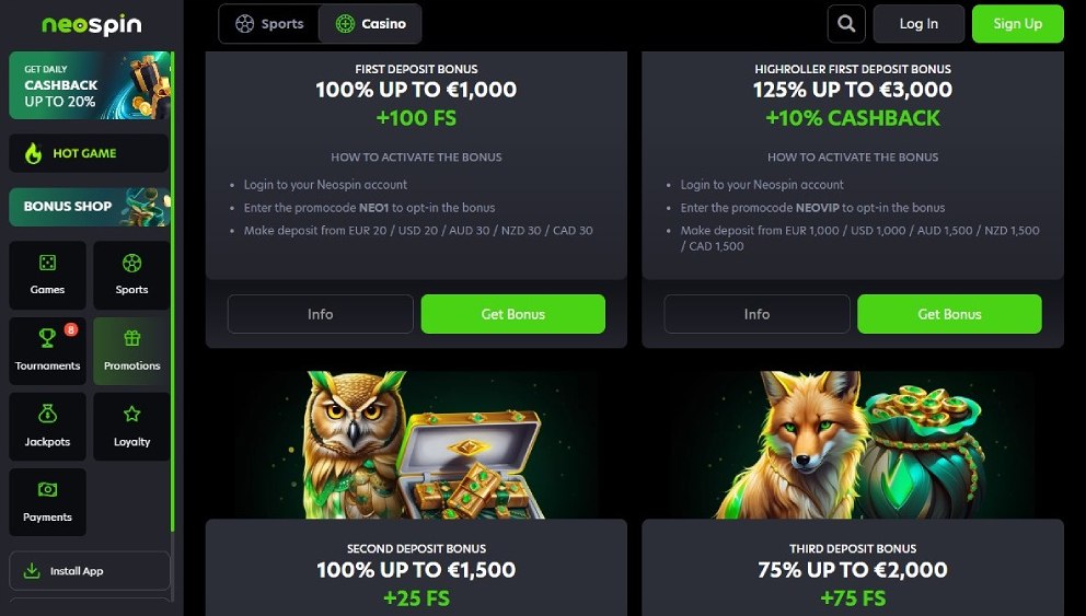 Pokie online bonuses